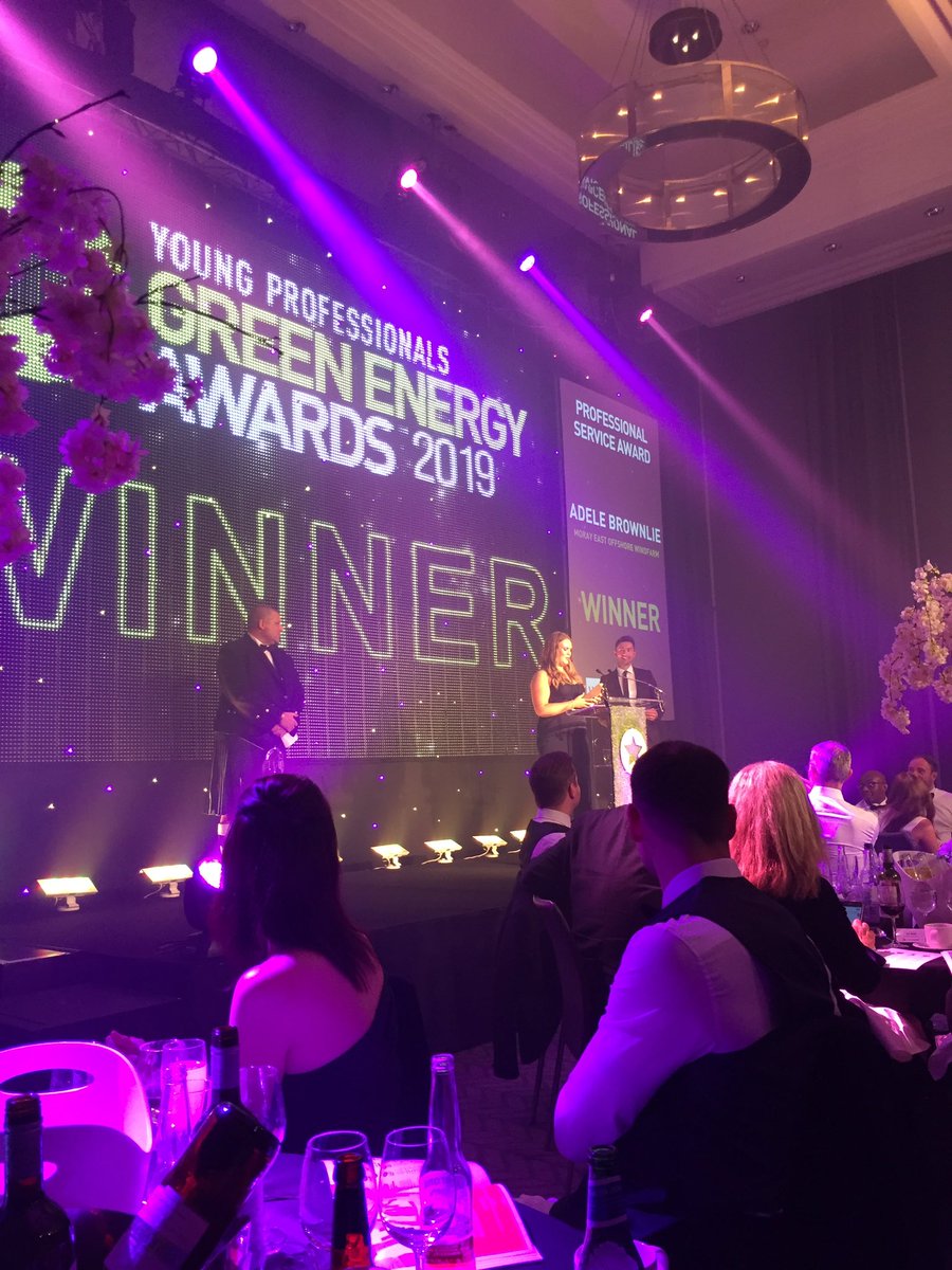 Congratulations to <a href="/shepwedd/">Shepherd and Wedderburn</a> alumni Adele Brownlie (now at Moray East) on winning tonight’s Young Professional Award! Well deserved in an inspiring category!