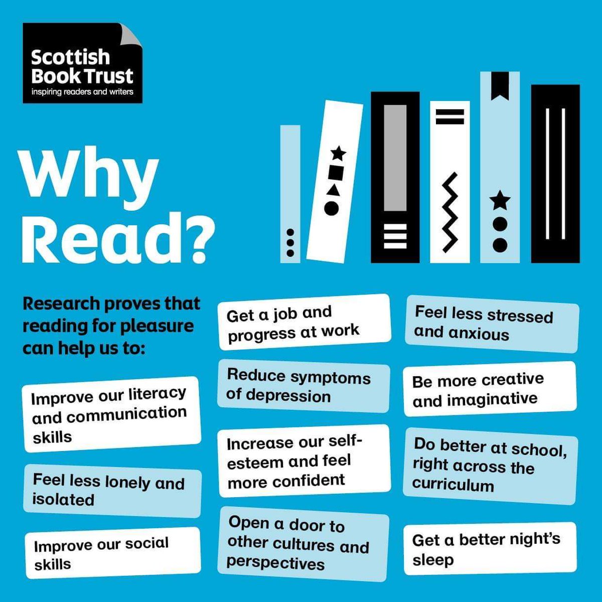 BalEngMedDram's tweet photo. 📚📚📚
Have we ever mentioned before how important reading for pleasure is?! https://t.co/VYxnqh2Ywd