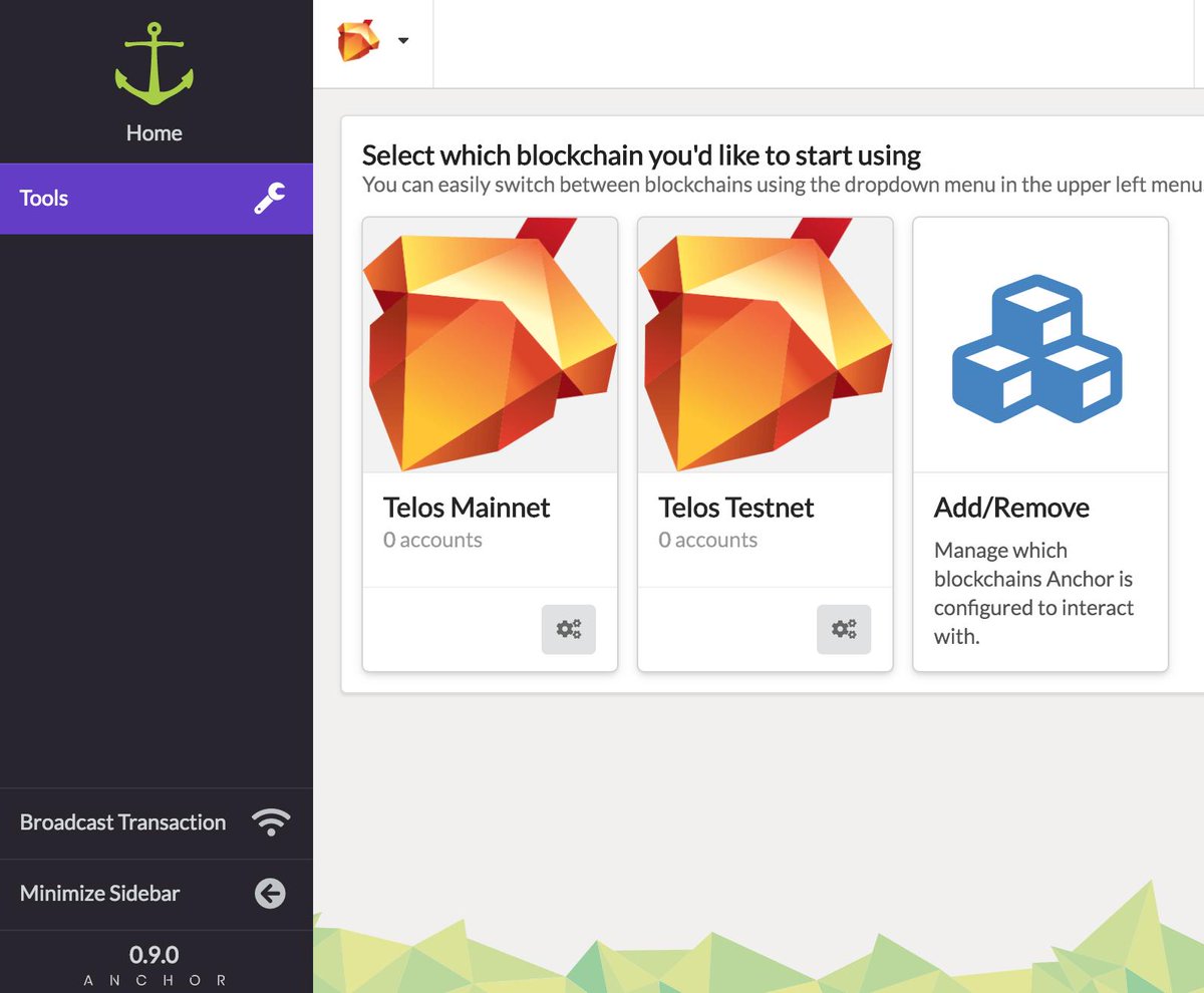 Team <a href="/greymass/">Greymass</a> recently released the beta of their new #eosio wallet #Anchor 🔱! Following on the success of eos-voter, Anchor sports a new look, multi-chain support, &amp; juicy new features (signing requests from external apps!). Learn more: bit.ly/2K4RVsB. Looking good💪!