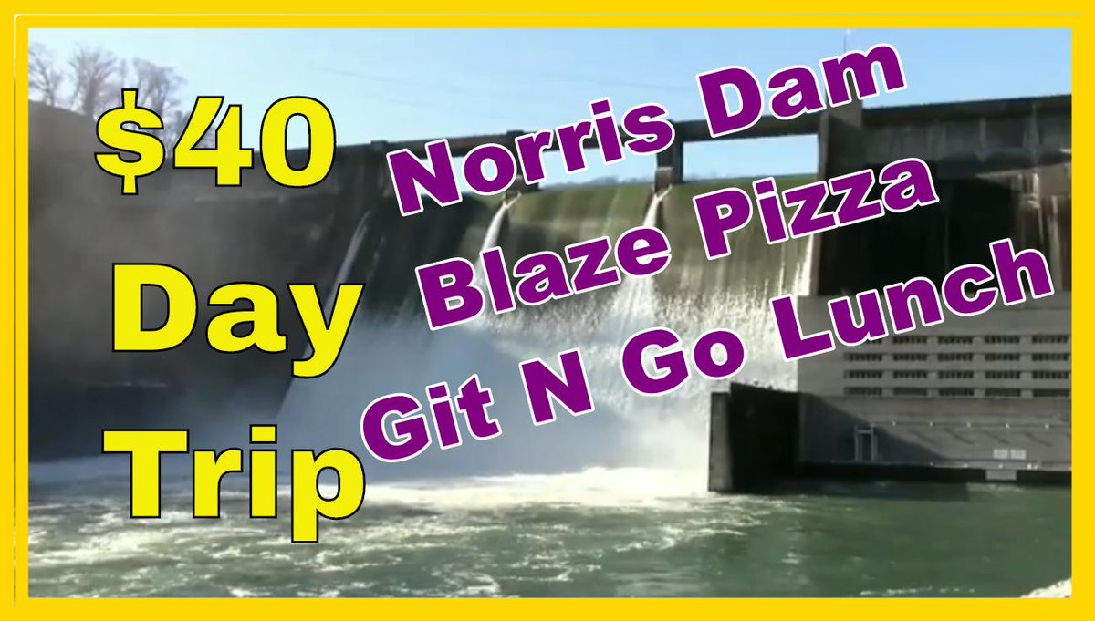 gaylevlogs's tweet photo. Norris Dam State Park $40 Day Trip with @blazepizza and Git N Go Lunch https://t.co/5rx6W0uRZ8 via @YouTube @revcrab #daytrip #daytripper #smallyoutuber #travel #cheapdaytrip #BeBodacious https://t.co/yz9pT4Nlkg