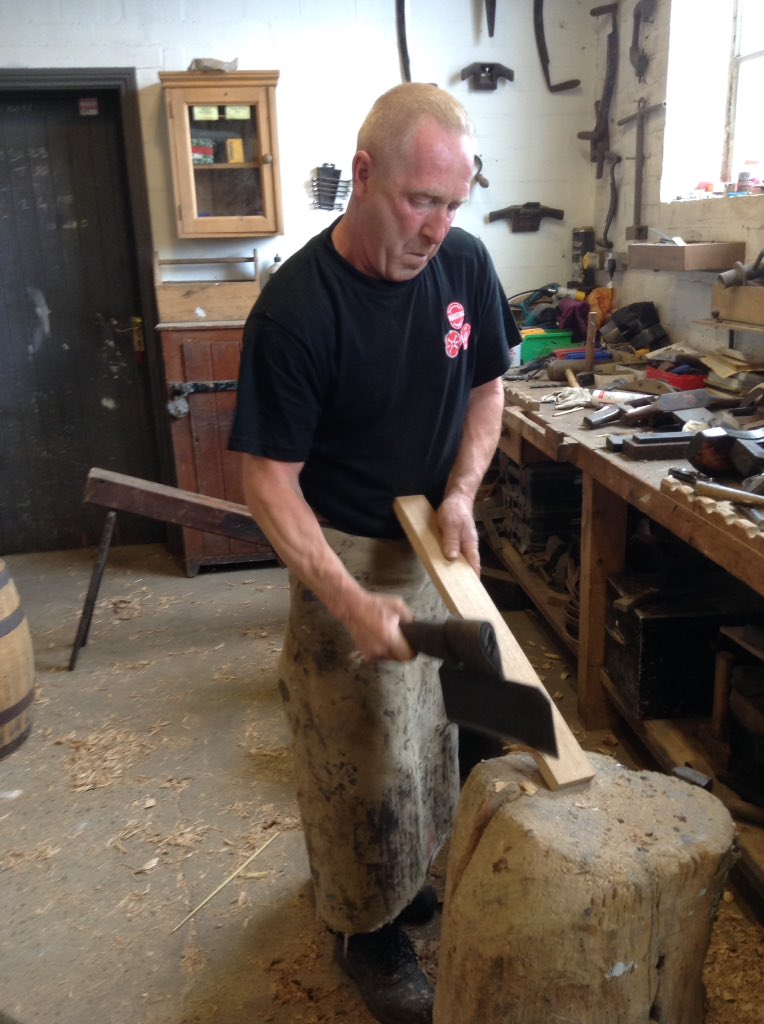 Our amazing Burton Cooper - true craftsmanship @MarstonsBrewery