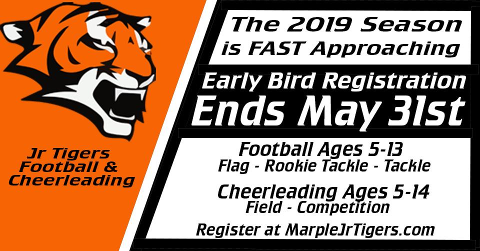 Marple Jr. Tigers tweet media