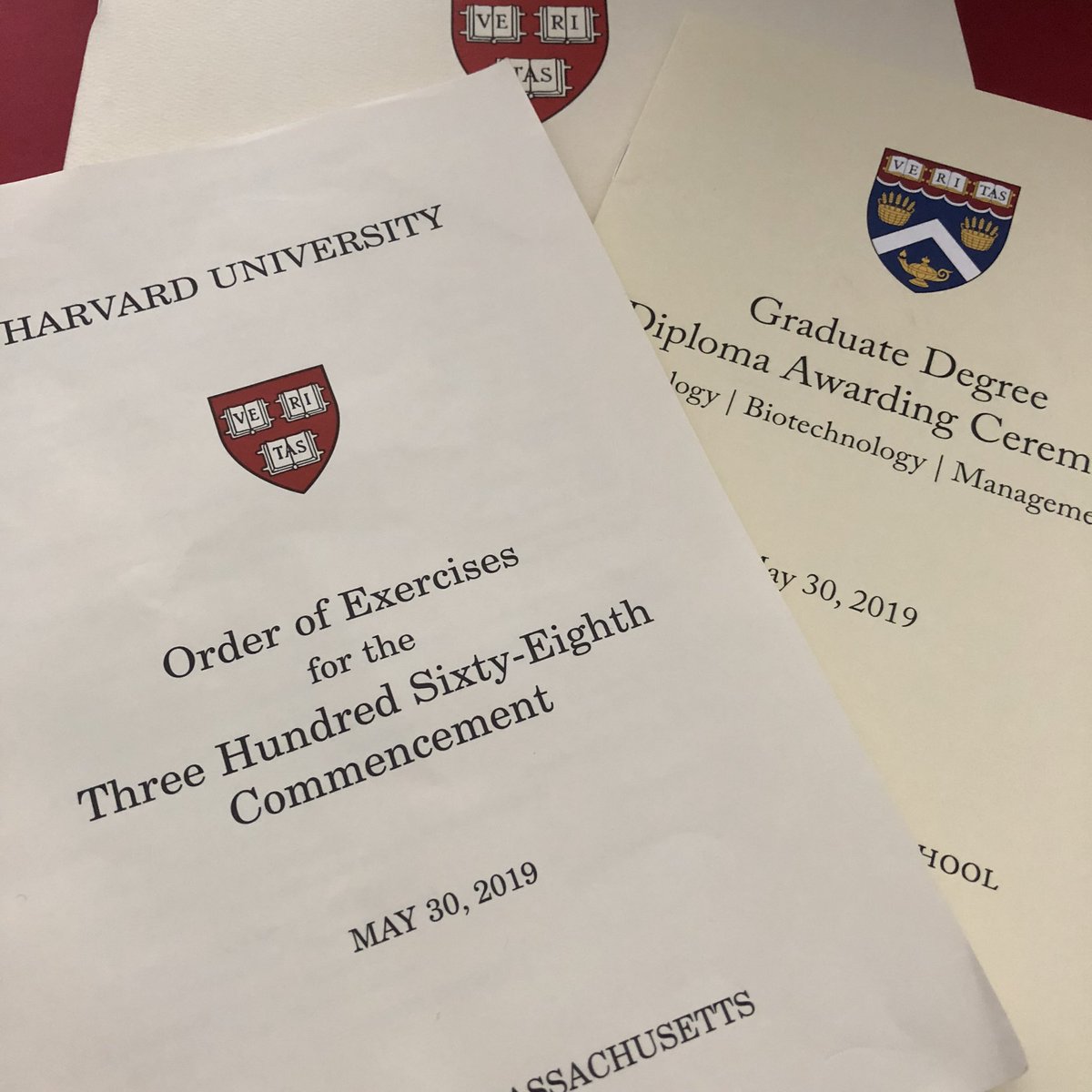 LauraCutone's tweet photo. Commencement 2019! Wonderful opportunity to celebrate a fantastic few years of classes. #HarvardExt19 https://t.co/iJtIw5AmXb