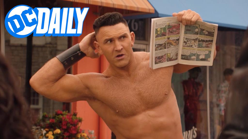 Pymshero's tweet photo. Today on #DCDaily the Hero of the Beach, Devan Long, stops by to chat about his Flex Mentallo role on DoomPatrolDCU! https://t.co/to9SNSMche https://t.co/HTPHWVlW4U