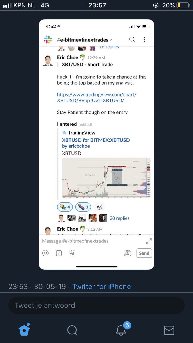 CryptoMichNL's tweet image. There we go, I don’t normally do this, but this fellah @cryptochoe is calling the ‘drop’ and posted a tweet ‘bragging’ about the short. 

If you zoom in, you see his stop level at $9.006 &amp;amp; he’s stopped out. 

Tweet deleted. 
That’s NOT how people should be with a following base.