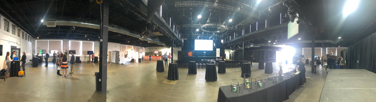 Colorado_BIC's tweet photo. There's an excitement in the air at EXDO Event Center! Teams are reviewing their presentations and getting ready for their adoring fans. Doors open at 4:0 pm!#GoCodeCO https://t.co/ijUrp3BKer