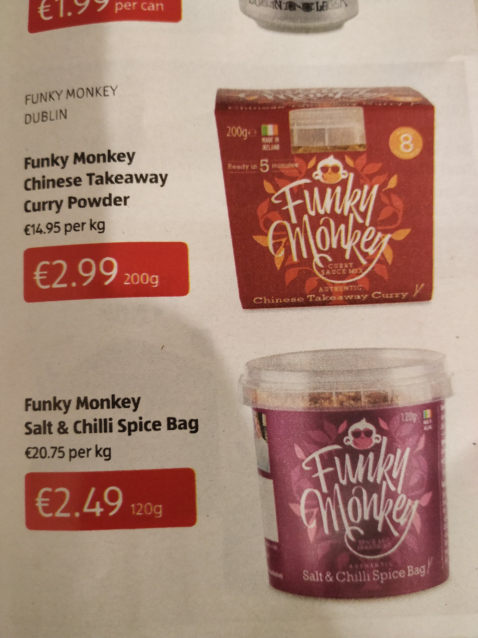 Aldi curry powder top