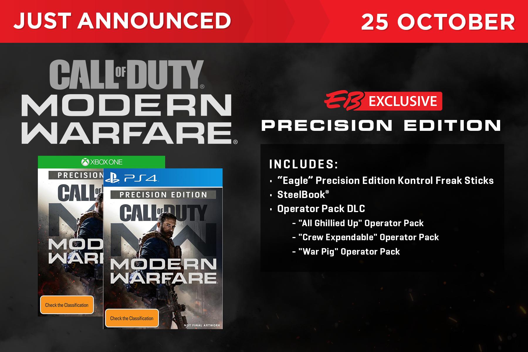 eb games call of duty modern warfare