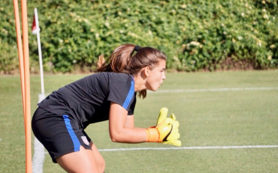 untdsoccer_ccsc's tweet photo. Our United Soccer Alliance GDA goalkeeper Alia Skinner was named the Top Drawer Soccer/Thinx Club “Player of the Week” on May 29, 2019! Alia is also a member of the U.S. U-16 and U-18 National Teams and is verbally committed to play at VA Tech University. #ccscpride https://t.co/ueKEBSu6dk