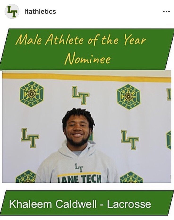 LaneTechLax's tweet image. Congrats to Senior laxers Khalem Caldwell, Grant Adams, and Thomas West for their well deserved Lane athletics nominations!! #GoLaneGo
