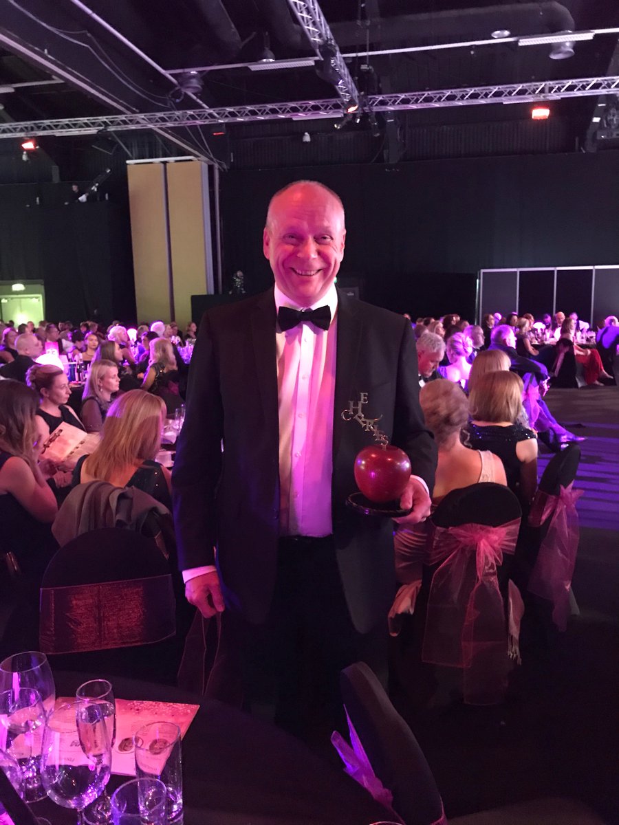Johnstons_Elgin's tweet photo. Delighted to have won the @cherriesawards Exemplary Employer of Choice award. Congratulations to all winners tonight. #cherriesawards#HR https://t.co/PJKaQE9Vio