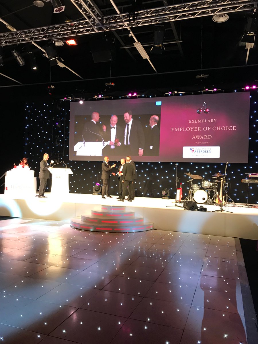 Johnstons_Elgin's tweet photo. Delighted to have won the @cherriesawards Exemplary Employer of Choice award. Congratulations to all winners tonight. #cherriesawards#HR https://t.co/PJKaQE9Vio