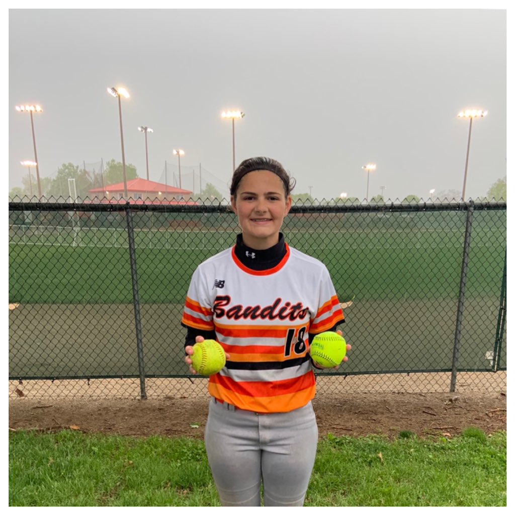 Congratulations to Sydni for hitting 1st &amp; 2nd “Dingers” of the season @ Mothers Day WFC Futures Elite Tournament. Bandits were 4&amp;0 and the #1 overall seed when the rain cancelled the rest of tournament.