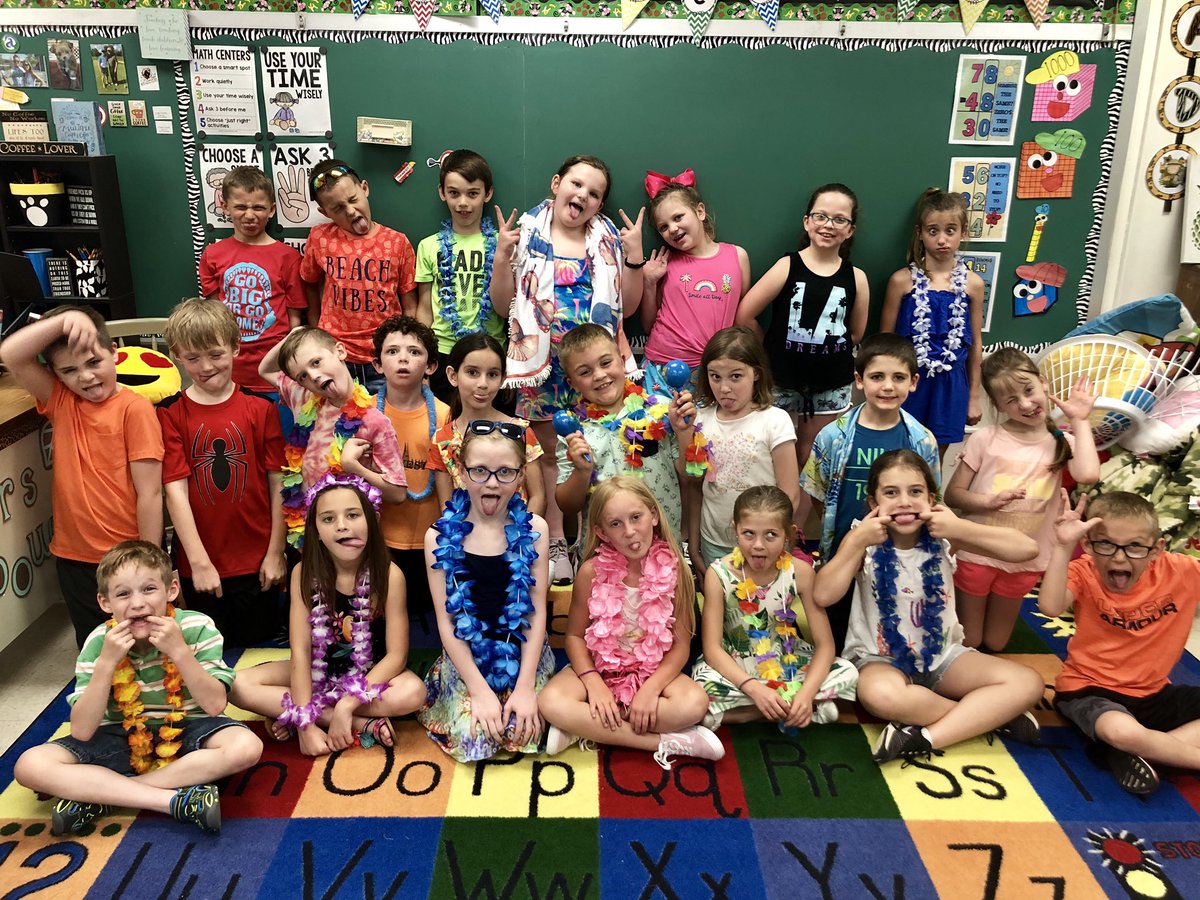 MsMyers_105's tweet photo. We had so much fun at our Luau party celebrating us finishing the novel Junie B. Jones Aloha-ha-ha! 🌴🌺🥥⛱ https://t.co/jLgcqdBwtN