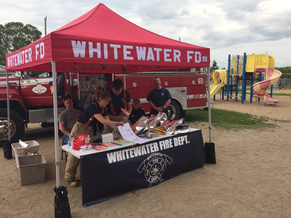 Come meet your firefighters at Beachburg School this evening.