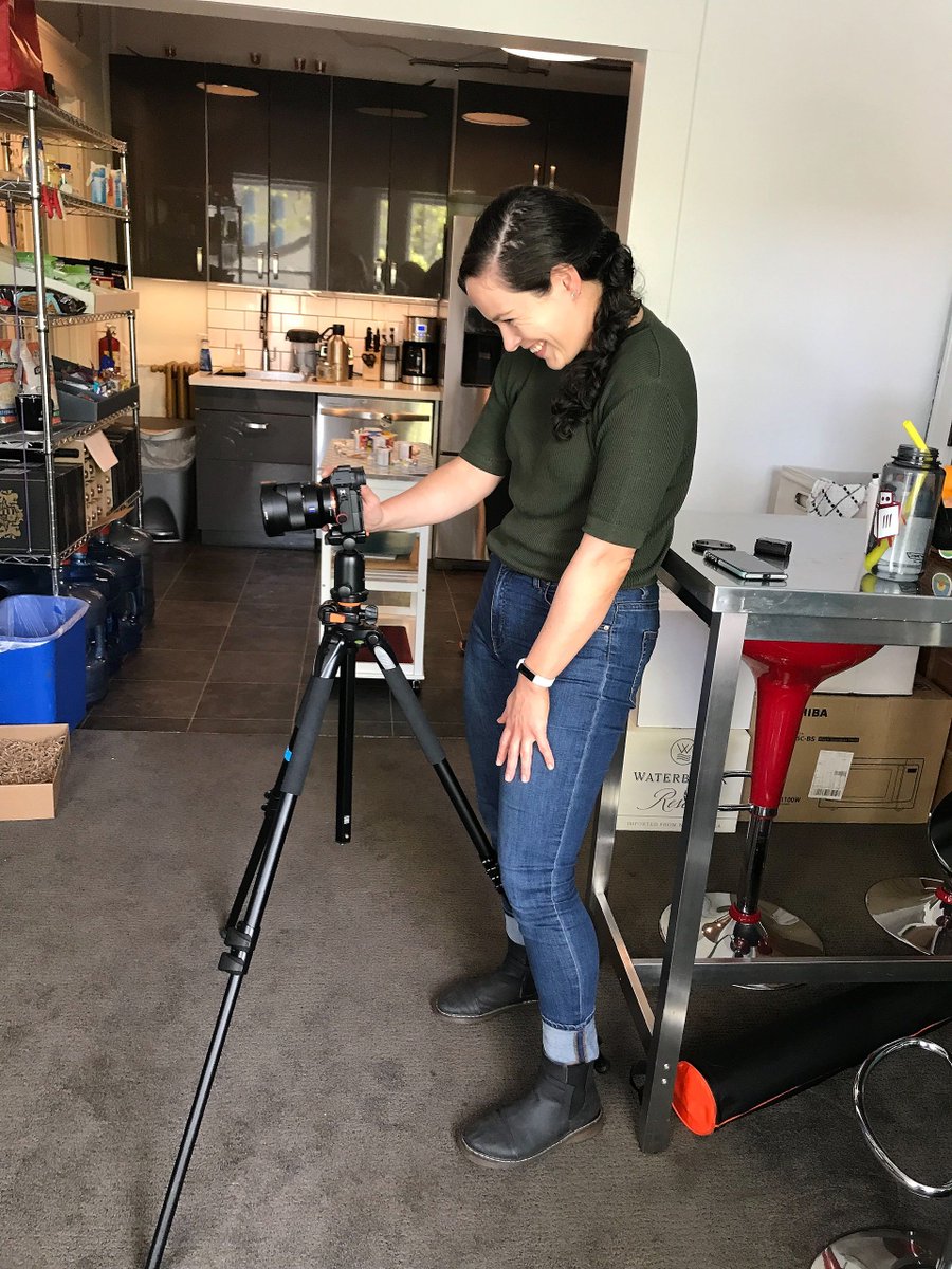 ProjectBionic's tweet photo. Two things you can count on us for: Impromptu photo shoots and creative wall art.  

No (deer) buts about it. 🦌 #BEHINDtheScenes #ProjectBionic https://t.co/tzgr5R2LX2
