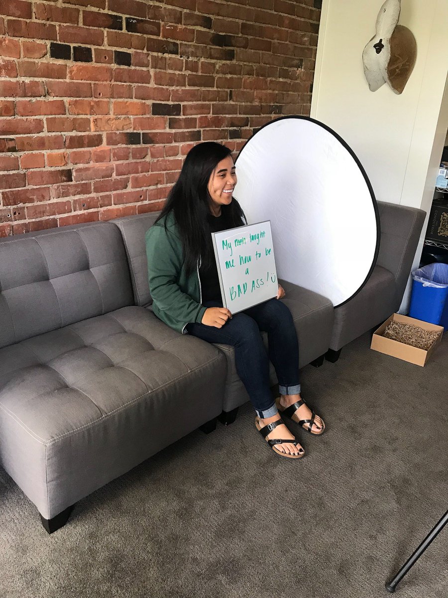 ProjectBionic's tweet photo. Two things you can count on us for: Impromptu photo shoots and creative wall art.  

No (deer) buts about it. 🦌 #BEHINDtheScenes #ProjectBionic https://t.co/tzgr5R2LX2