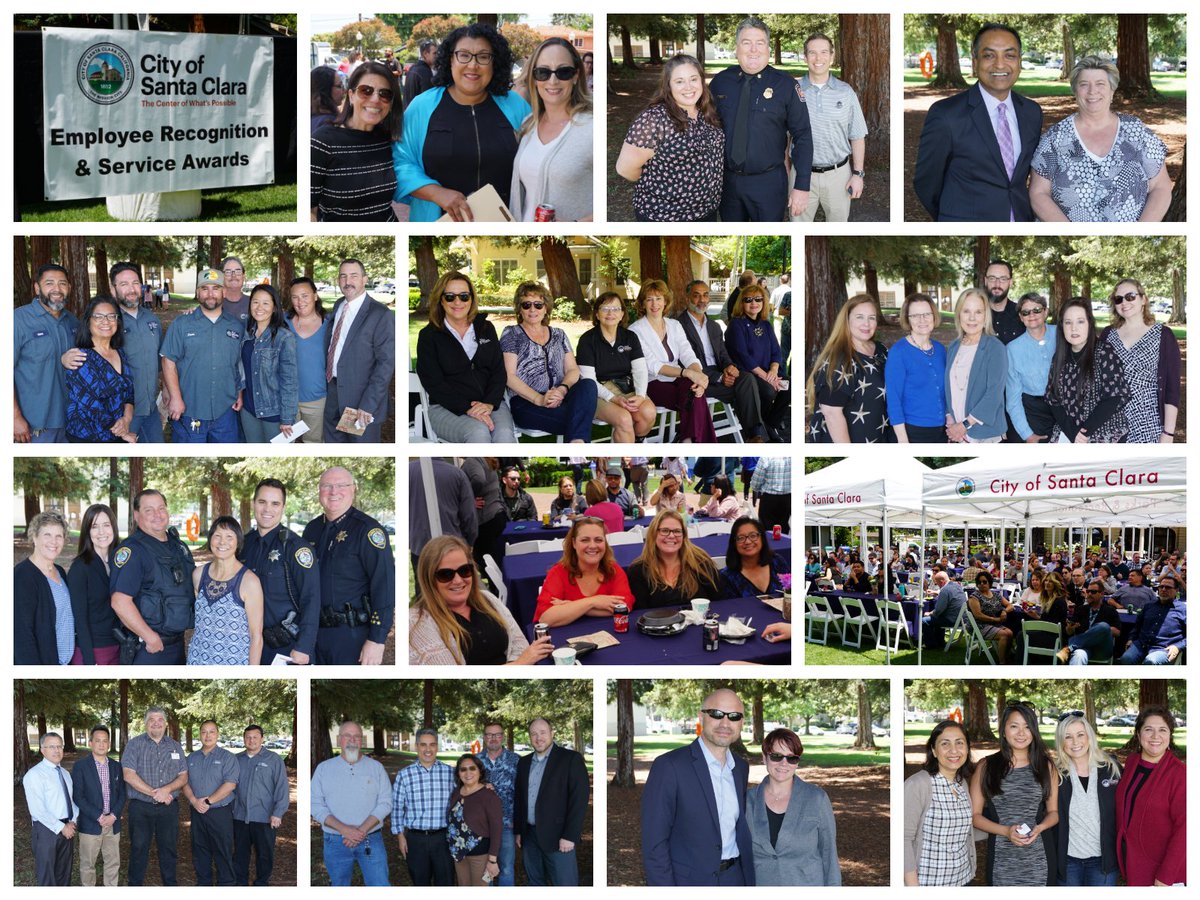SantaClaraJobs's tweet photo. Today we held an appreciation luncheon for our wonderful employees who make the City a great place to live &amp; work! Employees with 10-35 years of service were also recognized by the Mayor, City Council, City Manager, and Department Directors. #employeeappreciation #governmentjobs https://t.co/4SBE4pDZL5