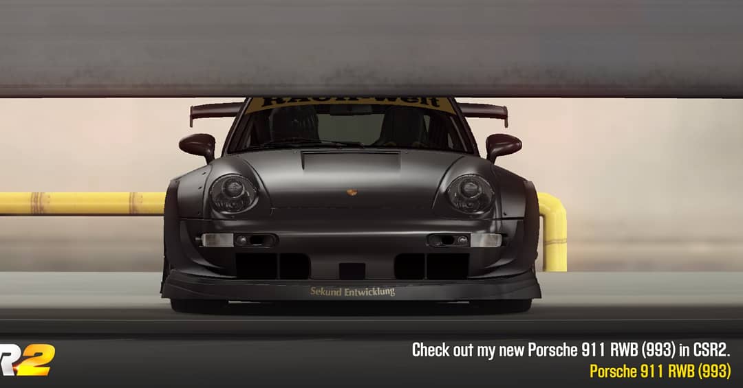 CsrReplay's tweet photo. My favorite day of the season.... New Car Delivery Day! This is one sick looking car! Will look great next to the purple one from the Porsche event. Looks great on and off the track! On to the next season. RACE HARD! @CSRRacing #CSR2 #CSRRacing #CSRReplay https://t.co/Mw2sVr2GJm