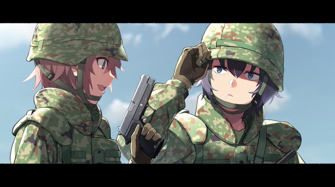 陸上自衛隊のtwitterイラスト検索結果 古い順