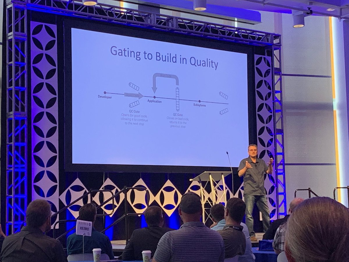 Manufacturing to software taught me to coach executives to go talk to the engineers. They normally don’t. #devops