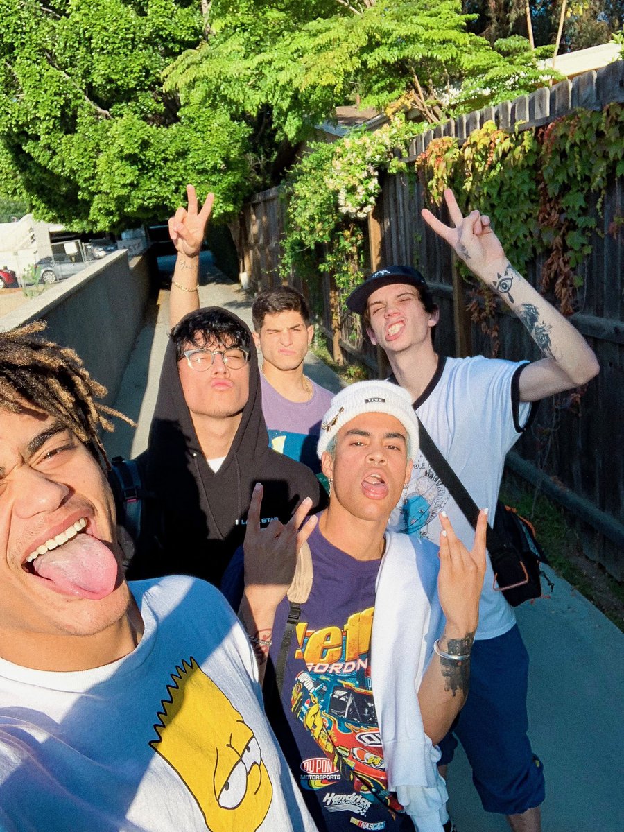 PRETTYMUCH's tweet photo. You already know we fresh out of tour rehearsals! What songs yall most excited bout for tour ? 👀 https://t.co/XX12iCeh9z