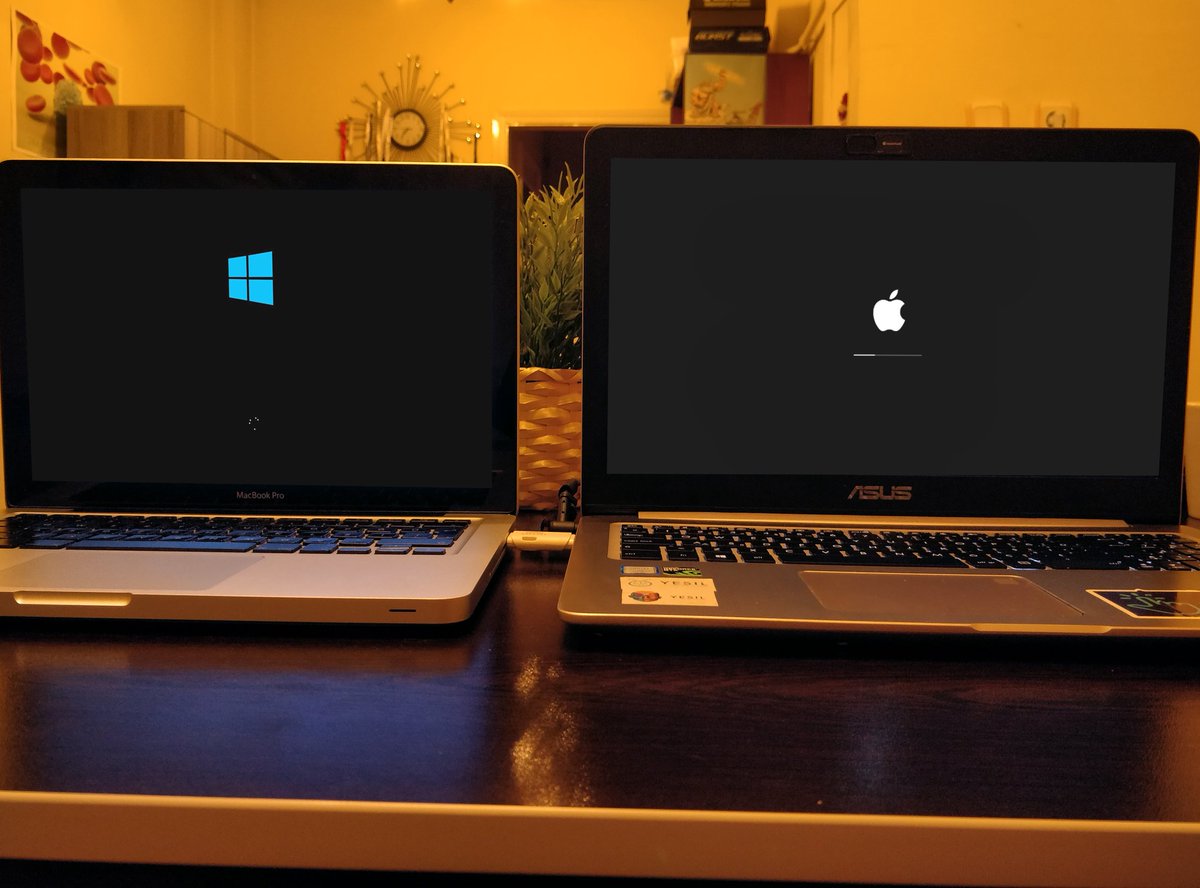 dryusufyesil's tweet photo. Sanki bu işte bir yanlışlık var...
Mac'de Windows, Windows'da Mac OS çalıştırmak kaçıncı seviye ? https://t.co/AOKByiqWAy