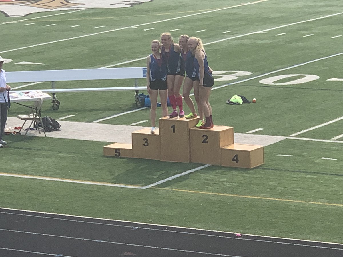 Section 6AA Track &amp; Field Results:
<a href="/Tonka_Track/">Ladies Tonka Track & Field</a> 4x800 Relay Team of so. Annalise Johnson, fr. Kate Leblanc, jr. <a href="/KylieMelz/">kylie melz</a> &amp; jr. Anna Wander earned their spot at State taking 2nd (9:27.74) behind Wayzata! 
More to come.
Photo: <a href="/KERobinsonMN/">Keith Robinson</a>