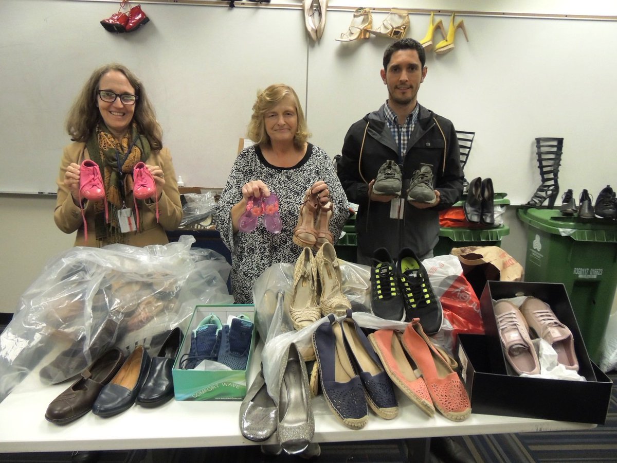 LAX_Insider's tweet photo. LAWA donated 195 pairs of gently-used shoes to DrKim_Wellness during our recent shoe drive. The Kim Foot Foundation has collected and donated over 100,000 pairs of gently-used shoes to those in need in Mexico and LA. https://t.co/8EpjQKy5Ag