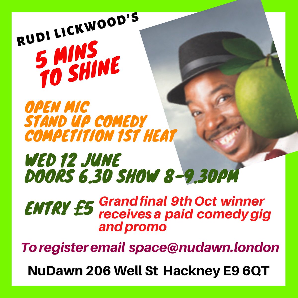 NuDawn (@nudawnldn) on Twitter photo Spread the word <a href="/standup/">Comedy Central Stand-Up</a> <a href="/StandUpEAD/">Stand Up! Education</a> <a href="/SLIMcomedian/">Slim Comedian</a> <a href="/JJyabbas/">Judith Jacob</a> <a href="/CurtisWalkerDon/">Curtis Walker comedy</a> <a href="/bbccomedy/">BBC Comedy</a> <a href="/RudiLickwood/">Rudi Lickwood</a> <a href="/TheVoiceNews/">The Voice Newspaper</a> <a href="/hackneygazette/">Hackney Gazette</a> <a href="/hackneycitizen/">Hackney Citizen</a> @LoveEastMag <a href="/chortle/">Chortle Comedy</a> <a href="/BritishComedy/">British Comedy Guide</a> <a href="/laughoutlondon/">Laugh Out London</a> <a href="/LondonLaugh/">London Improv</a> <a href="/justforlaughs/">JUST FOR LAUGHS</a> <a href="/LennyHenry/">Lenny Henry</a> @guardianart Spread the word <a href="/standup/">Comedy Central Stand-Up</a> <a href="/StandUpEAD/">Stand Up! Education</a> <a href="/SLIMcomedian/">Slim Comedian</a> <a href="/JJyabbas/">Judith Jacob</a> <a href="/CurtisWalkerDon/">Curtis Walker comedy</a> <a href="/bbccomedy/">BBC Comedy</a> <a href="/RudiLickwood/">Rudi Lickwood</a> <a href="/TheVoiceNews/">The Voice Newspaper</a> <a href="/hackneygazette/">Hackney Gazette</a> <a href="/hackneycitizen/">Hackney Citizen</a> @LoveEastMag <a href="/chortle/">Chortle Comedy</a> <a href="/BritishComedy/">British Comedy Guide</a> <a href="/laughoutlondon/">Laugh Out London</a> <a href="/LondonLaugh/">London Improv</a> <a href="/justforlaughs/">JUST FOR LAUGHS</a> <a href="/LennyHenry/">Lenny Henry</a> @guardianart