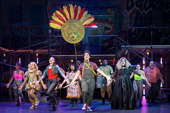 berkeleyrep's tweet photo. Check out the 1st official production photo of #KissMyAztec! 2day is preview #3 The cast is ready 2 entertain! @ChadCarstarphen @zacharyinfante @Imyanimarin @mrtnz1393 @MisterJoelPerez @msdesrodriguez @JohnLeguizamo @MaijaGarcia @AlRodrigo7 #AngelicaBeliard https://t.co/DDPsopKJFO