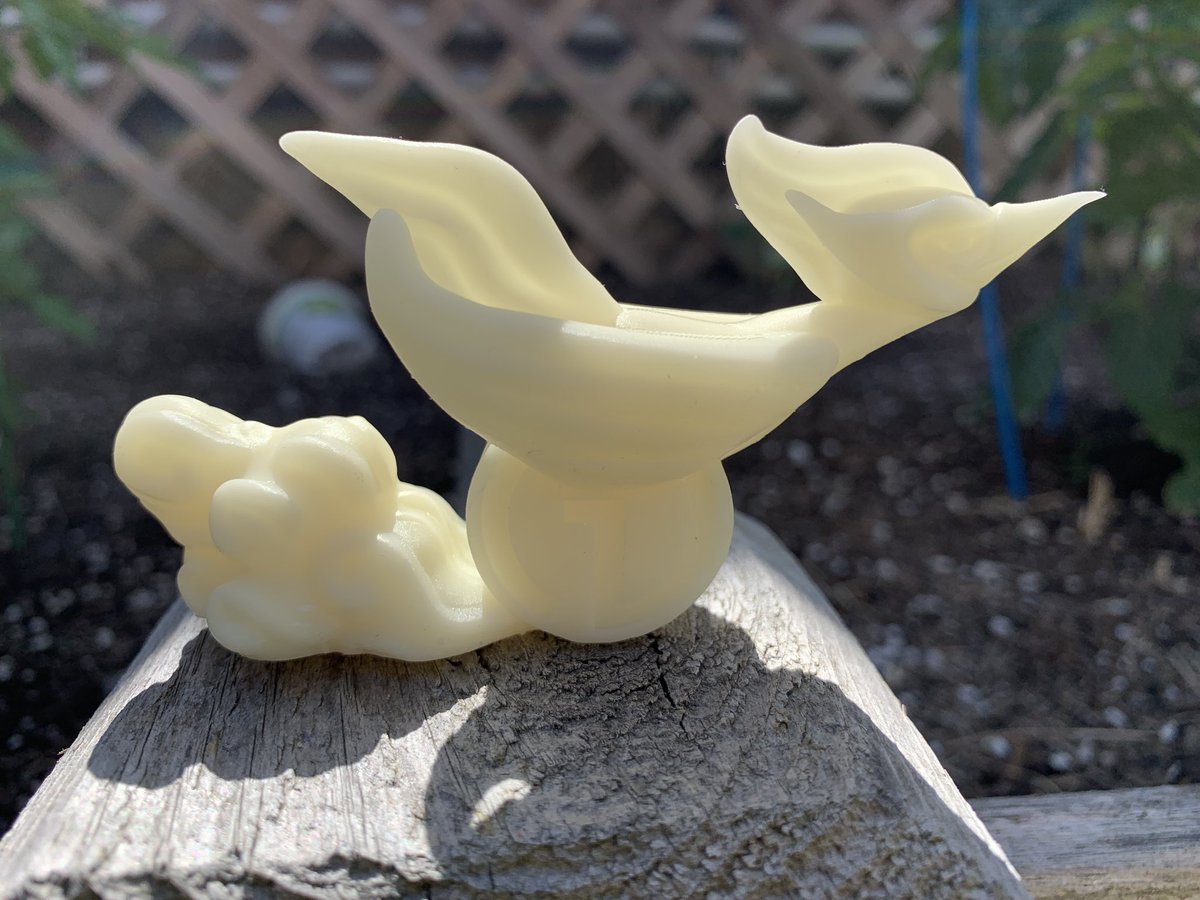 crussty's tweet photo. Layers? What layers??Yup, that’s right! @FilamentOne’s new #Filrunner looks dope in resin too!
Done at 0.05 mmlayers on the @Prusa3D SL1 with @FunToDo_3DResin Snow White Resin. Sliced with Prusa Slicer, of course...
#CantTouchThis
#DidYaReallyThinkIdLetTomWin ??? https://t.co/PvCccuapKN