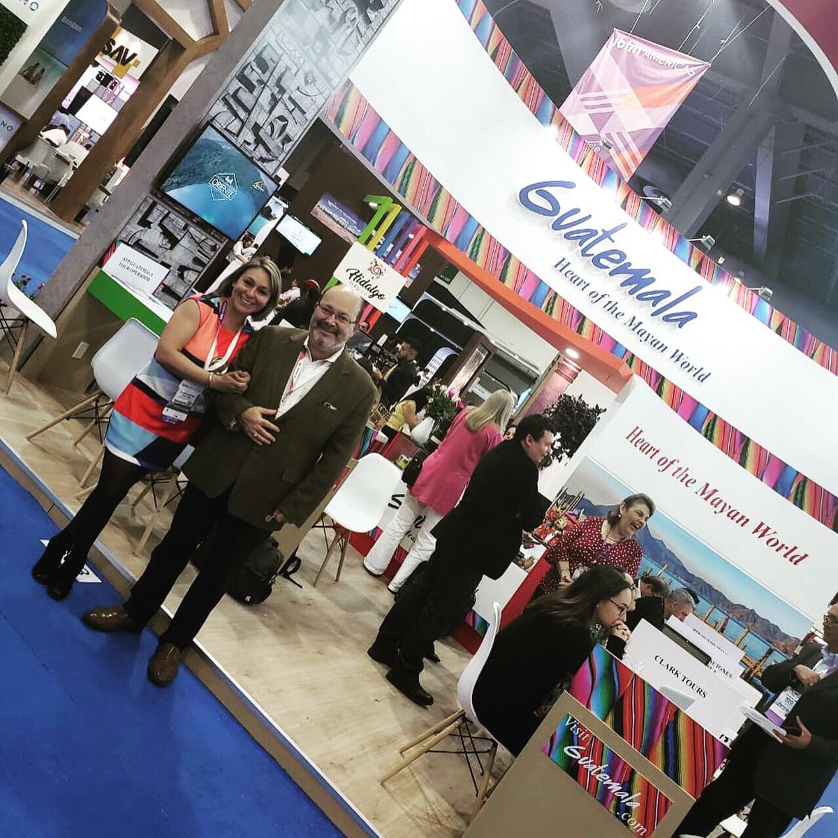 OrganizacionOPC's tweet photo. Nuestra directora @batresali en el segundo día de @IBTMevents Américas compartiendo de nuevo con colegas y amigos!  #SoyCocal #SomosIBTMAmericas  #SoyEventProf https://t.co/aVQ0vu4J9O