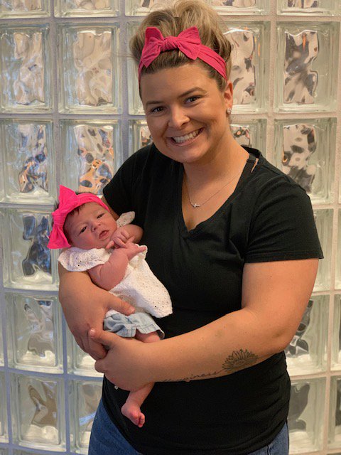 GModestoDIOS's tweet image. We're excited to introduce the newest member of the Greater Modesto work family, Charlee! Our wonderful team member, Danielle, had her on May 21. Isn't she a cutie!? #Baby