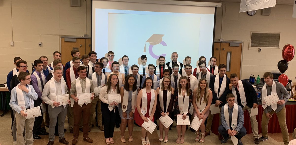 Congratulations PLTW Seniors. Good luck!