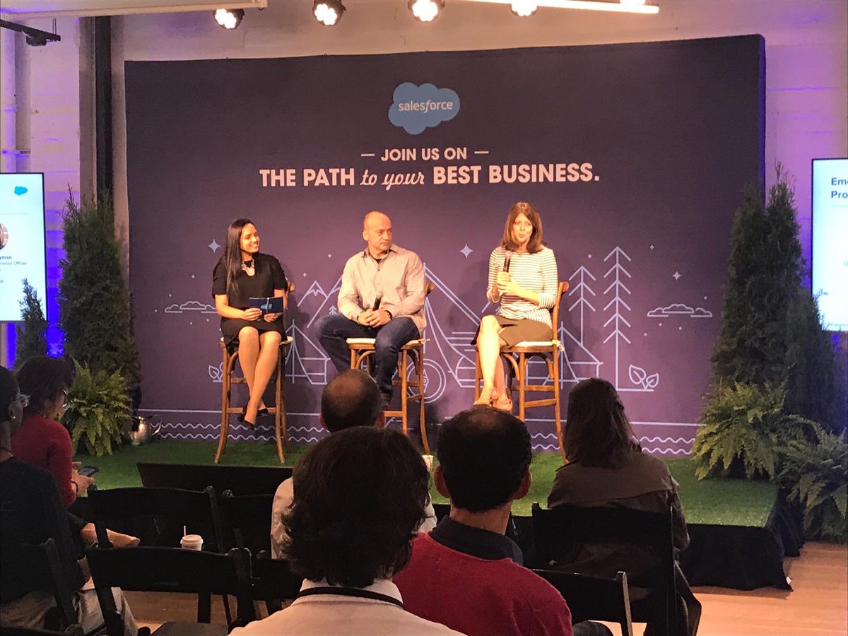 “Having the proper infrastructure and data in place was #1 for our organization. Second, we hired a data scientist. Hire someone that really understands the space of #AI and can guide you.” - Chief Product and Services Officer, Valerie Layman, <a href="/yapta/">Yapta.com</a> #SalesforceGrowthCamp