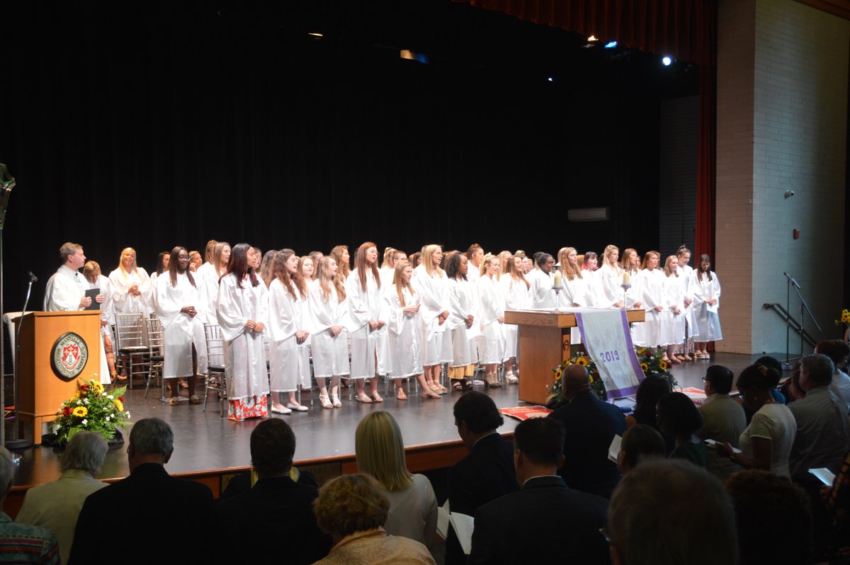 Celebrating our seniors: Many thanks to all who joined us this evening for the beautiful Baccalaureate Liturgy to help us honor and pray for the Maryvale Class of 2019. Next stop… Graduation!