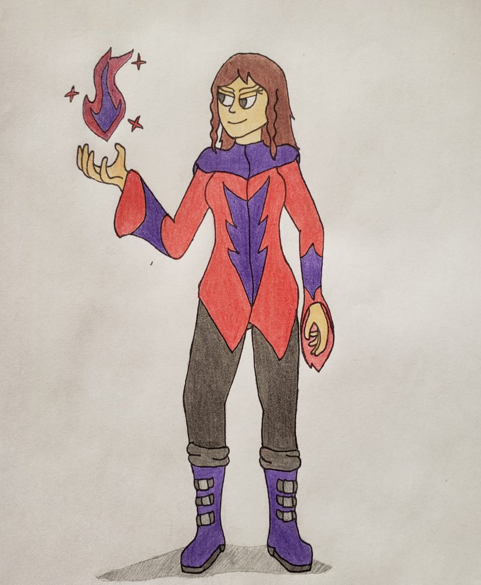 KlrGhostX's tweet photo. New OC- Kathrina Reinhild, the Sorceress
#art#artwork #draw #drawing #myart #mydrawing #mydesign #mycharacterdesign #oc #originalcharacter #myoc #myoriginalcharacter #mycharacter #witch #witchcharacter #witchoc #witchgirl #magic #magicalgirl #sorcery #sorceress #sorceress https://t.co/MNUii7nv1f