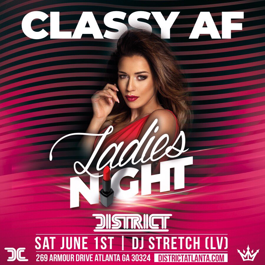 allenchoo's tweet image. Classy AF w/ @DJStretchLV Saturday @districtatlanta! 💅🥂 Ladies FREE Entry, Champagne &amp;amp; Gift Cards! VIP (770)631-8130 #atlanta #atl #districtatlanta #atlnightlife #ladiesnight #buckheadatlanta