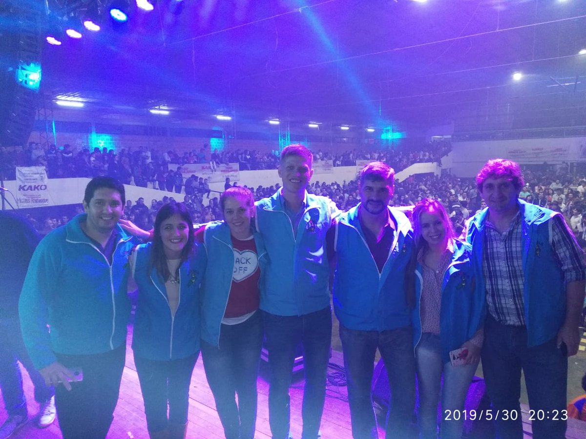 renehaaske's tweet photo. #PoliLleno #FenomenoAdomis @mariluleverberg #TúMilitancia
#Kako2019 #Colo2019 @ADOMIS_Misiones @JKraiesky https://t.co/8LHj8Q2MSn