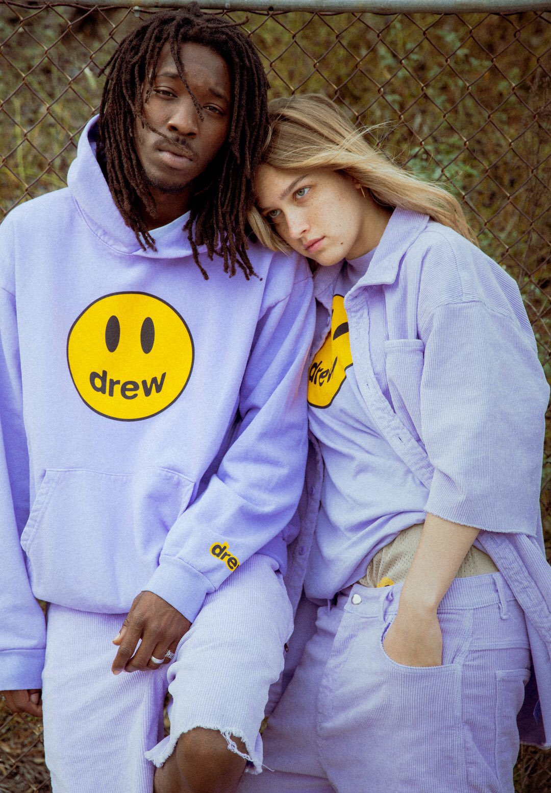 Drew House Mascot Hoodie lavender