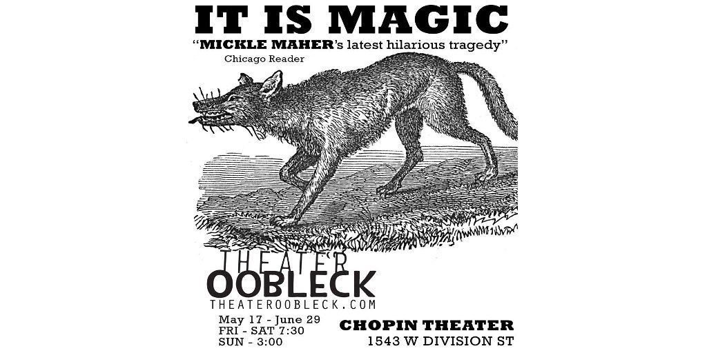 TheaterOobleck's tweet image. We are SOLD OUT Saturday night.
Get your tickets now at bit.ly/It-Is-Magic
You don&apos;t want to miss out.
Because... #ItIsMagic