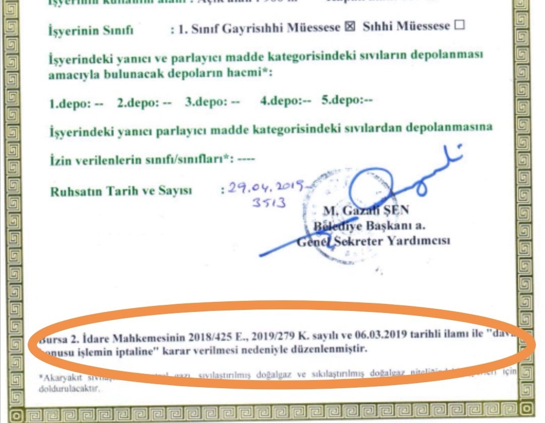 Yatırımcının 26 ay uğraşı sonunda mahkeme kararı ile aldığı işletme izninin belediye tarafından üst mahkemeye gidilerek iptal edilmeye çalışıldığı ülke neresidir? <a href="/RTErdogan/">Recep Tayyip Erdoğan</a> <a href="/tcbestepe/">T.C. Cumhurbaşkanlığı</a> <a href="/ZeybekciNihat/">Nihat Zeybekci 🇹🇷</a> <a href="/pekcan/">Ruhsar Pekcan</a> <a href="/varank/">Mustafa Varank</a> #YatırımcıKonuşuyor
#ekonomi #iş #Türkiye #Gündem #ahaber