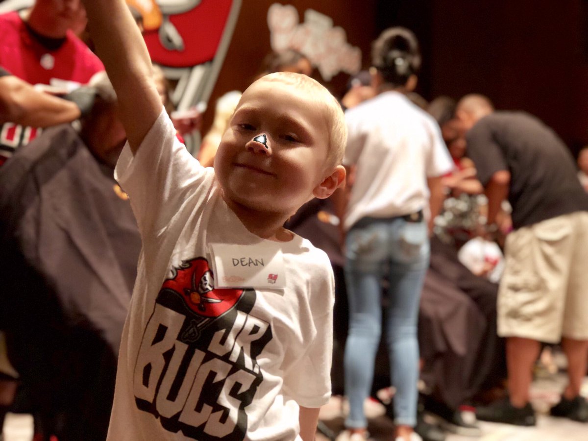 TampaBayTre's tweet photo. Wasn’t at this year’s #CutForACure event today, but I certainly wanted to still shoutout the @Buccaneers for putting it on like they always do.
Such a great cause to get involved with. Some incredible stories & smiles over the years. Was amazing to be a part of it last year! https://t.co/44DF2CNdht