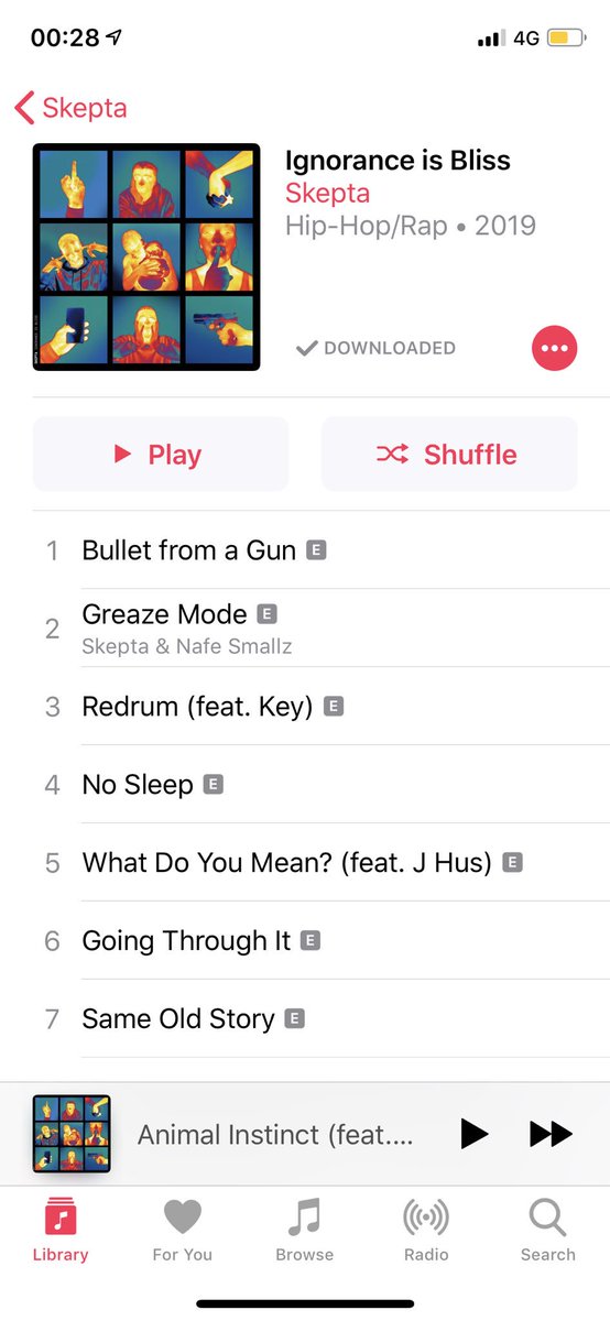 IGNORANCE IS BLISS OUT NOW!
 LOVE YOU BRO <a href="/Skepta/">Big Smoke -</a> 🙏🏿🌹🦅