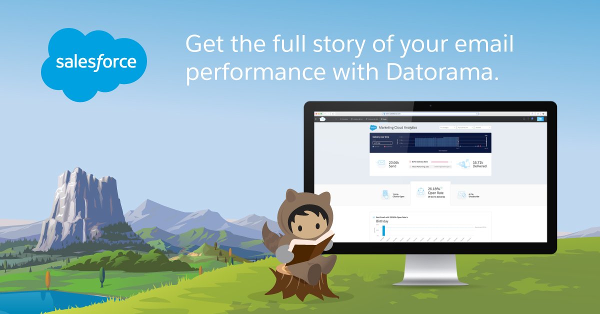 With our latest Marketing Cloud update, you can easily integrate your email data with Datorama and get deeper insights into your email performance. See how our new connector between Datorama and Email Studio makes it happen: sforce.co/30ODU8e