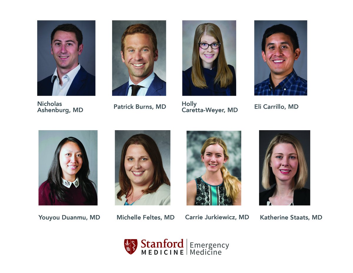 Pleased to announce promotion of Nicholas Ashenburg, MD; Patrick Burns, MD; Holly Caretta-Weyer, MD; Eli Carrillo, MD; Youyou Duanmu, MD; Michelle Feltes, MD; Carrie Jurkiewicz, MD; and Katherine Staats, MD to Clinical Assistant Professor! @Vochma730 <a href="/holly_cw/">Holly Caretta-Weyer, MD, MHPE</a>  <a href="/californiaacep/">California ACEP</a>
