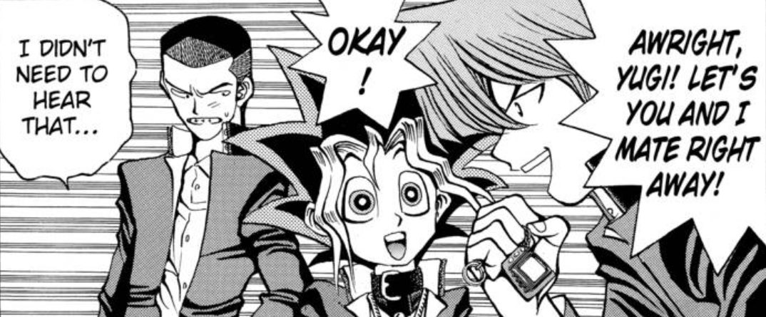 Only 3 vols in and Yugi & Joey’s friendship has grown exponentially.