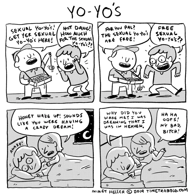 i drew a comic about yo-yo's 