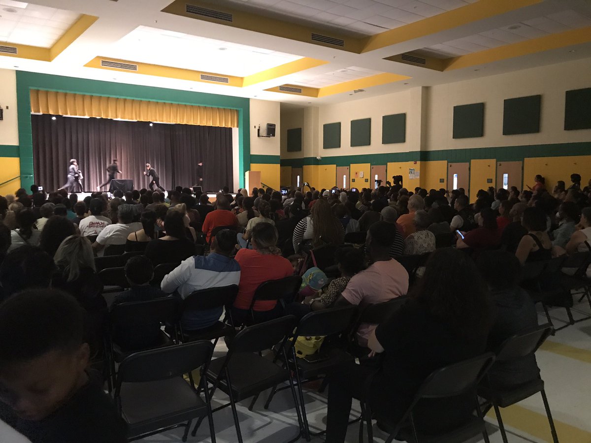 AMBatten's tweet photo. If you aren't here, you are missing one great show! It's the 1st Annual Spring Dance Concert #Genesis! @GreenbeltMS dance students and Greenbelt Dance Co. did a fabulous job thanks to the direction of @sallymarsh88 #fullhouse @GMS_PTA @PeaGms @daria_valentine @1Shelitac @pgcps https://t.co/7OdqvrDbX5